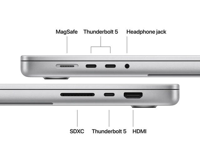 MacBook Pro connect it all