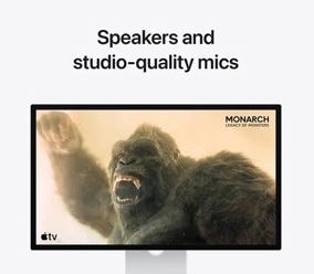 Apple Studio Display speakers
