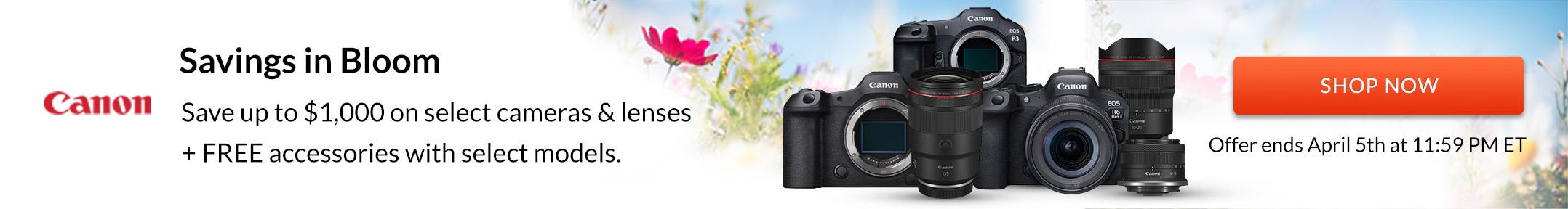 Canon Spring Photo Deals