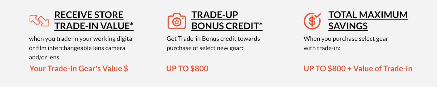 Canon Cinema Trade Up Program                          