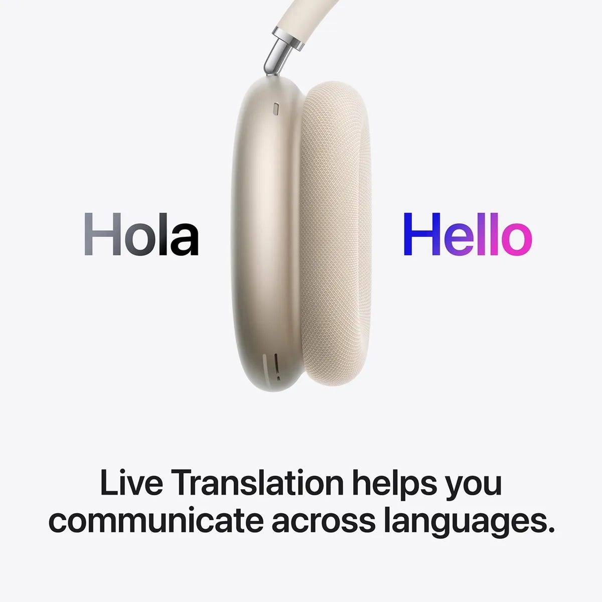 Apple AirPods Max 2 live translation