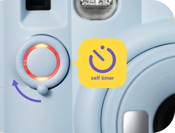 Fujifilm Instax Mini 13 self-timer