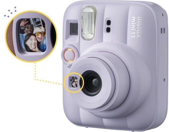 Fujifilm Instax Mini 13 selfie