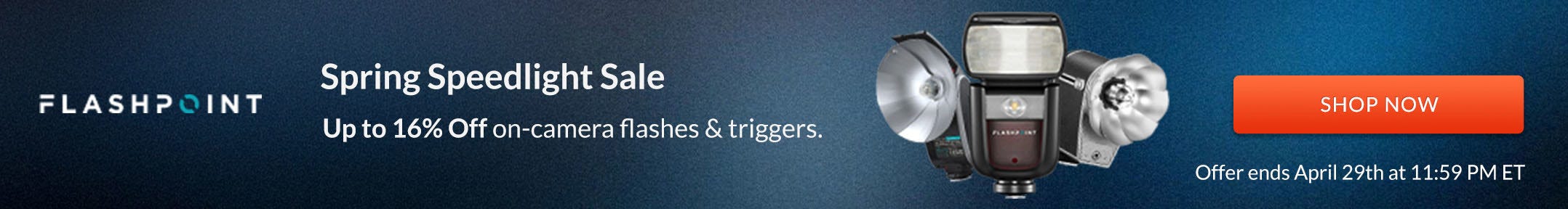 Flashpoint Speedlight Sale