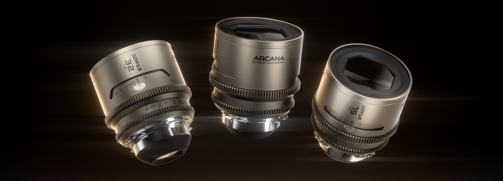 DZOFILM Arcana T2.1 Hybrid 1.5x Anamorphic Prime Lens for PL Mount