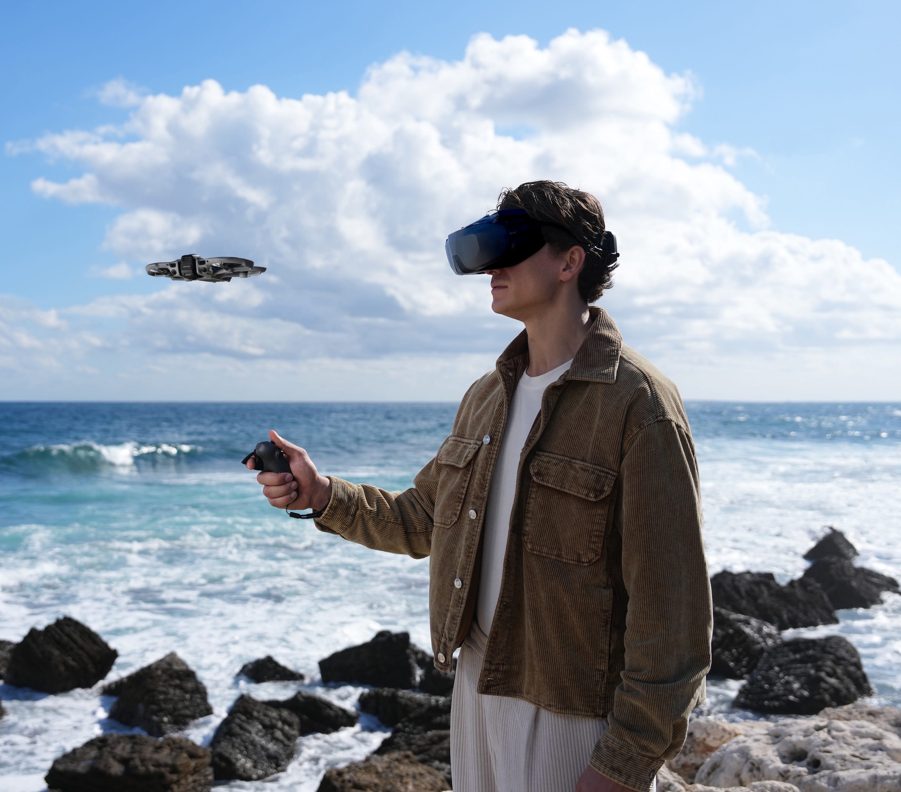 DJI AVATA 360 head tracking