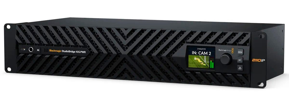 Blackmagic Studiobridge 10G PWR