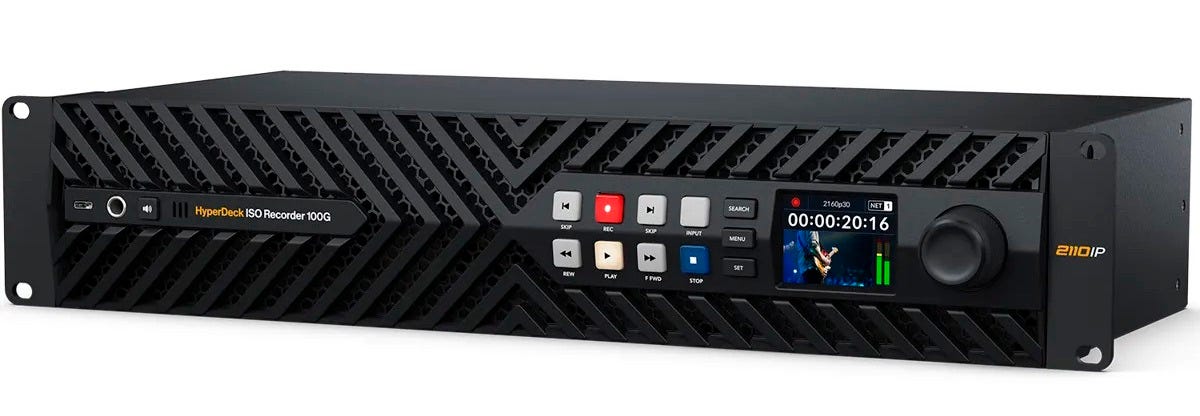 HyperDeck ISO Recorder 100G