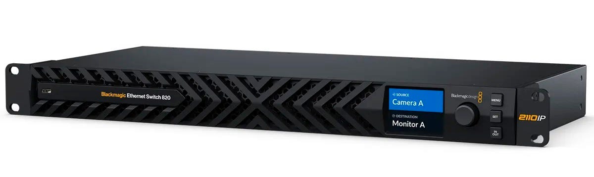 Blackmagic Ethernet Switch 820