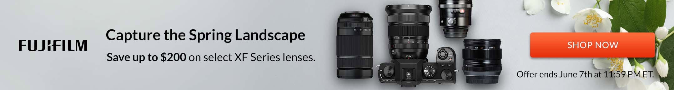Fujifilm April Lens Sale
