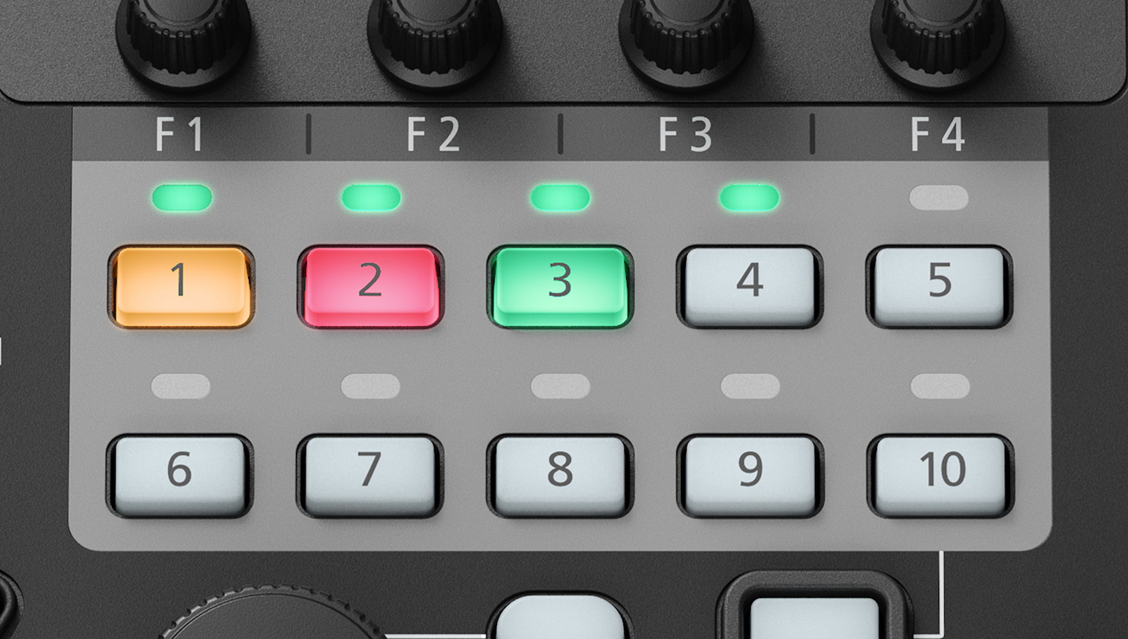 Canon RC-IP300 control panel