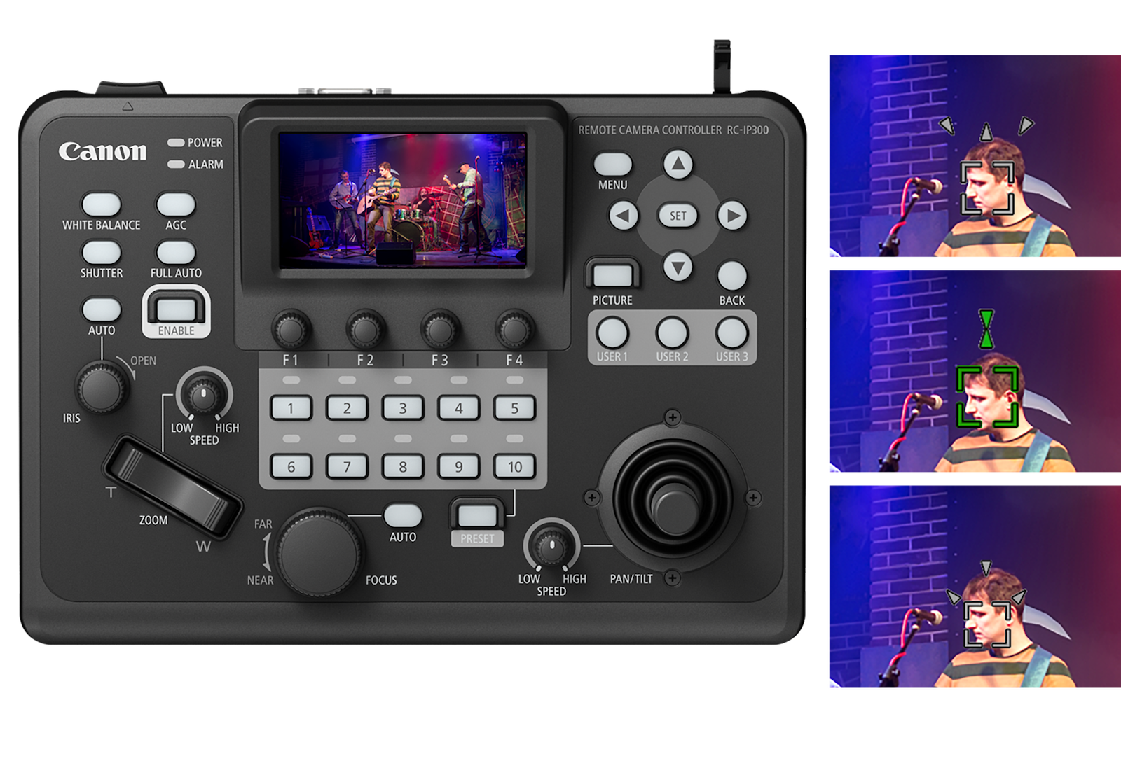Canon RC-IP300 focus guide display