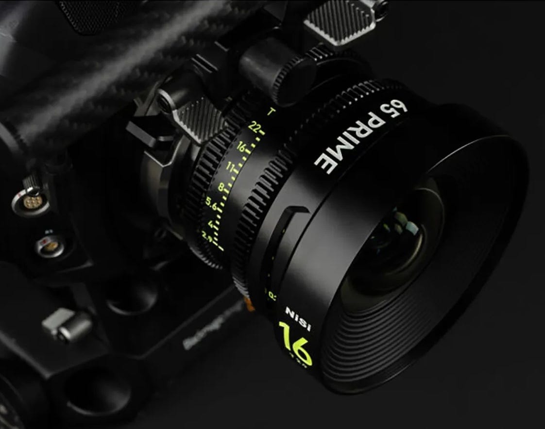 NiSi 65 PRIME 16mm lens is part of NiSi 65 prime series