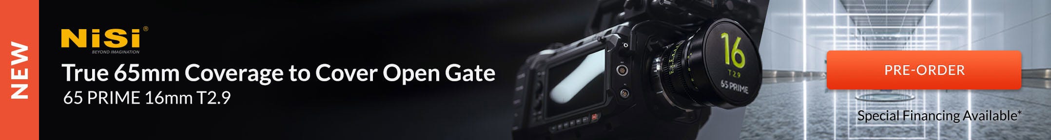 NiSi 65 Prime 16mm Lens - NPA