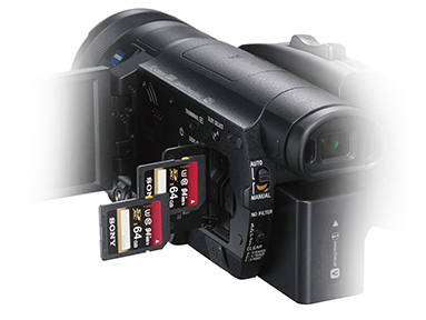 Dual media slots