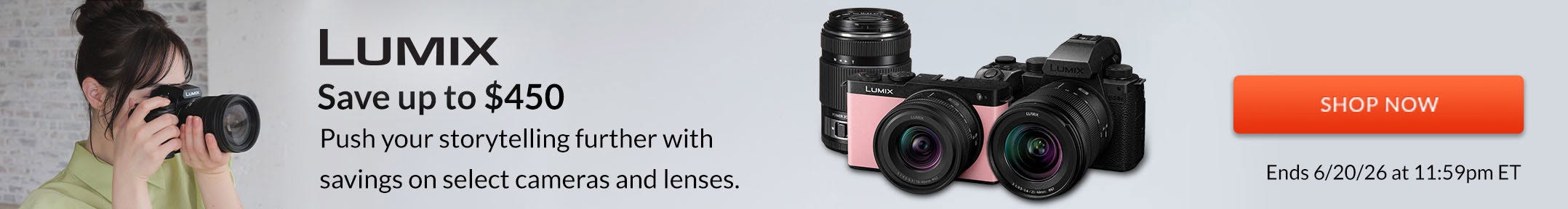 Panasonic LUMIX May-June promo