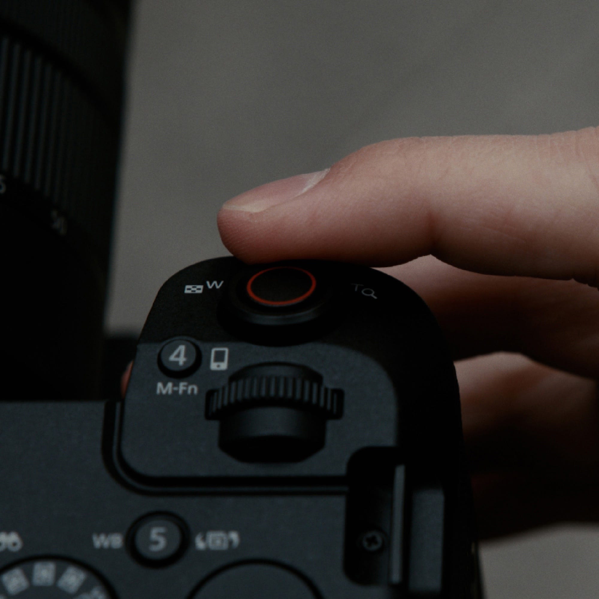 Canon EOS R6 V Camera REC Button