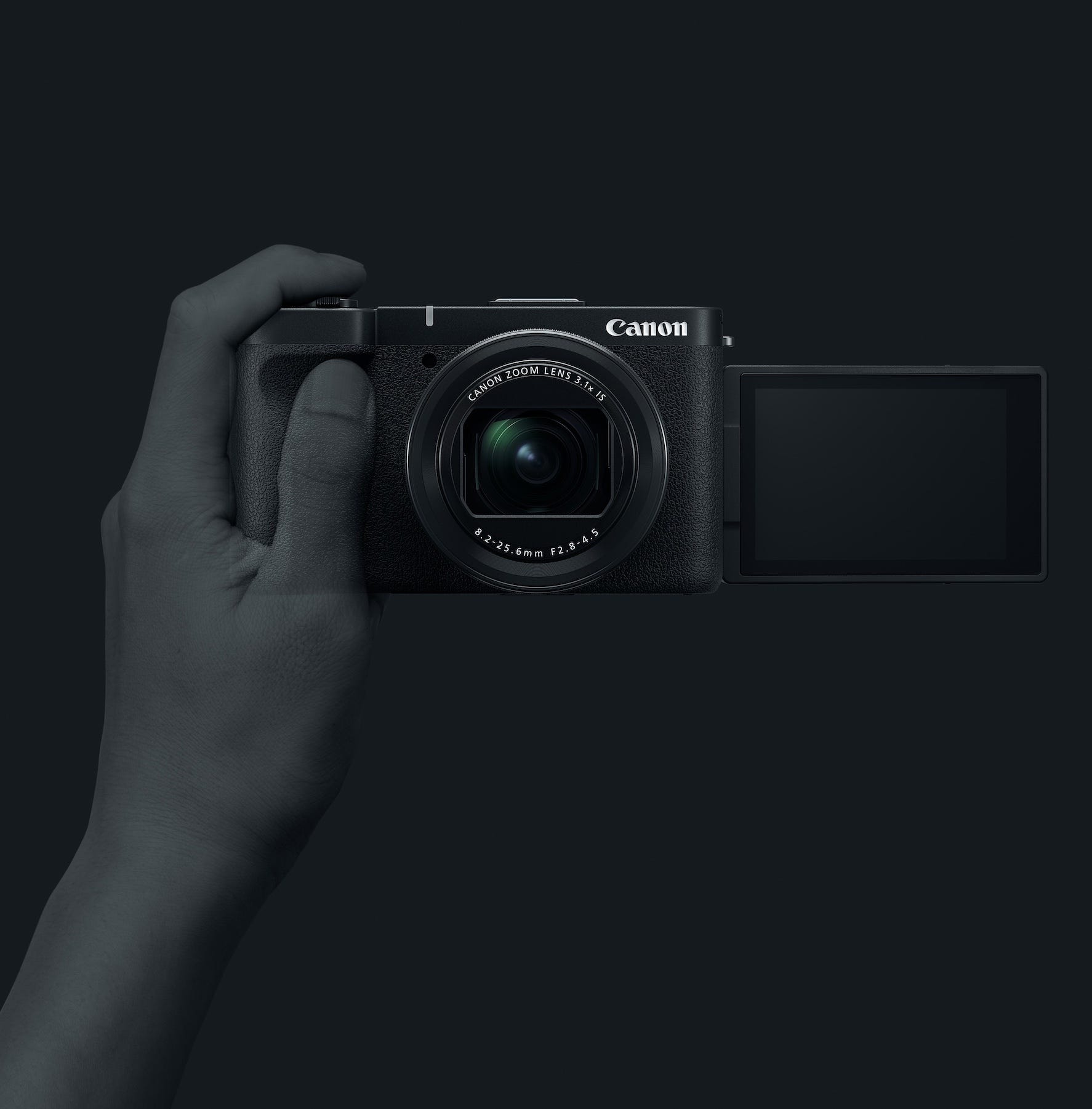 Powershot Video Creator Kit touchscreen LCD
