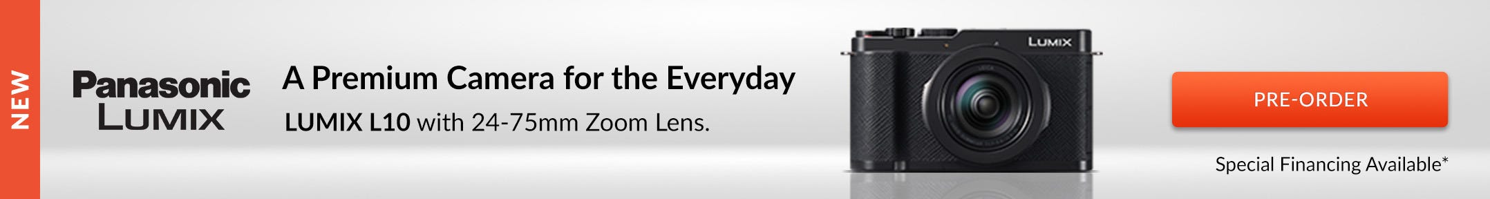 Panasonic Lumix L10 Camera - NPA