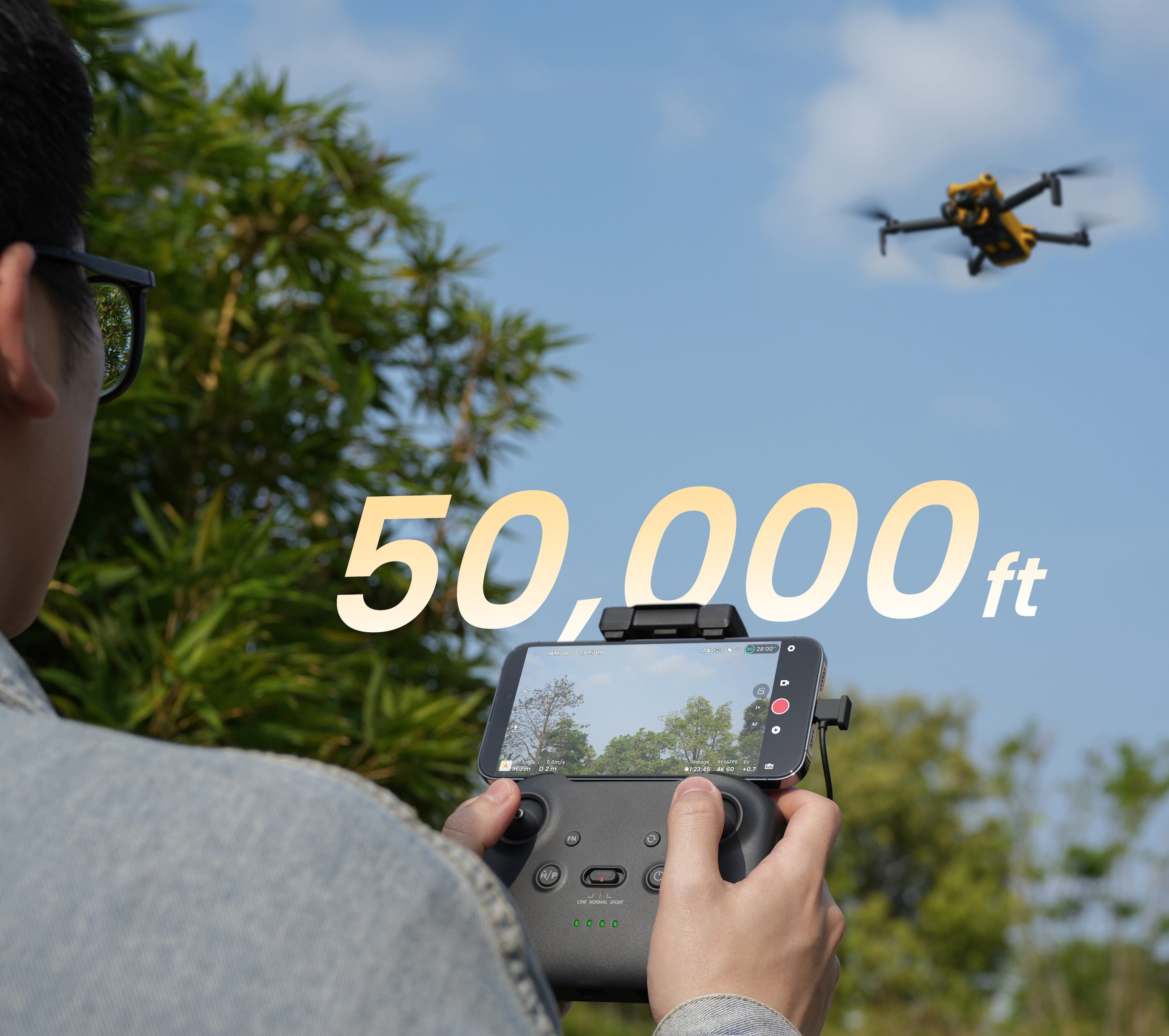 Skyrover X1 Series Drone extended range