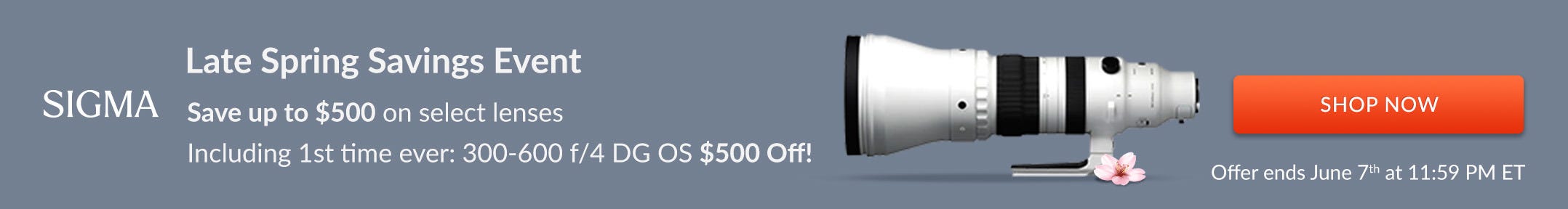 Sigma May Savings