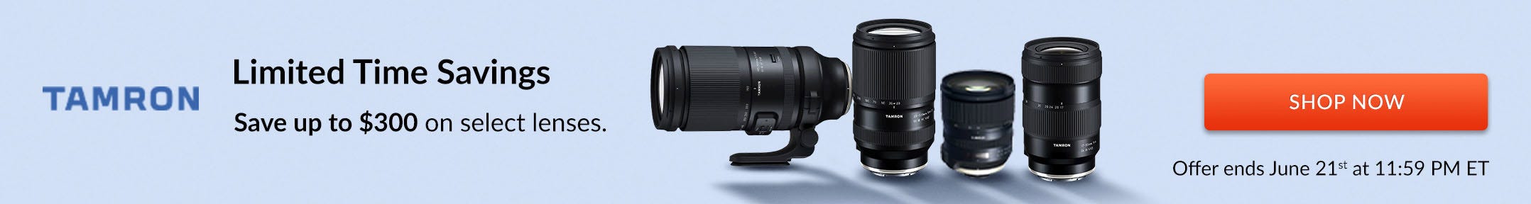 Tamron May Sale