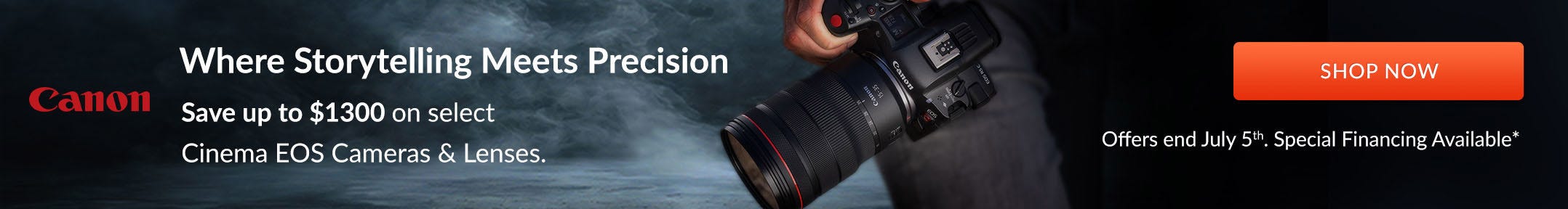 Canon June Cinema Sale