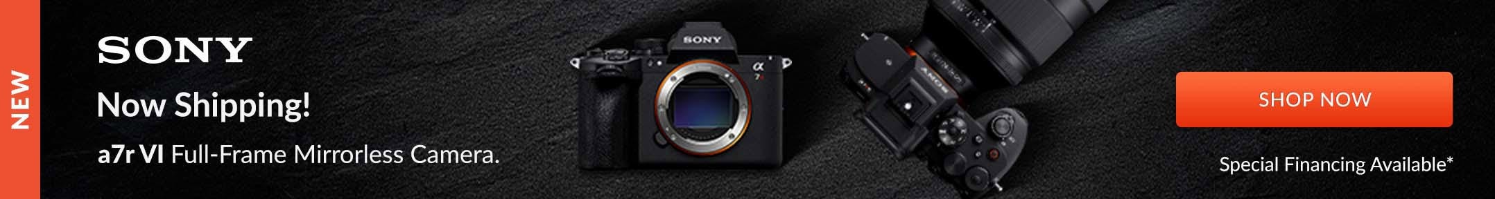 Sony a7R VI Now shipping