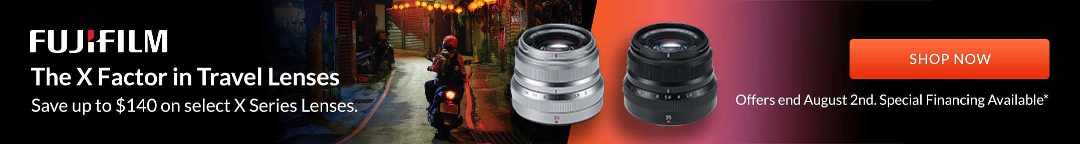 Fujifilm Travel Lens Sale