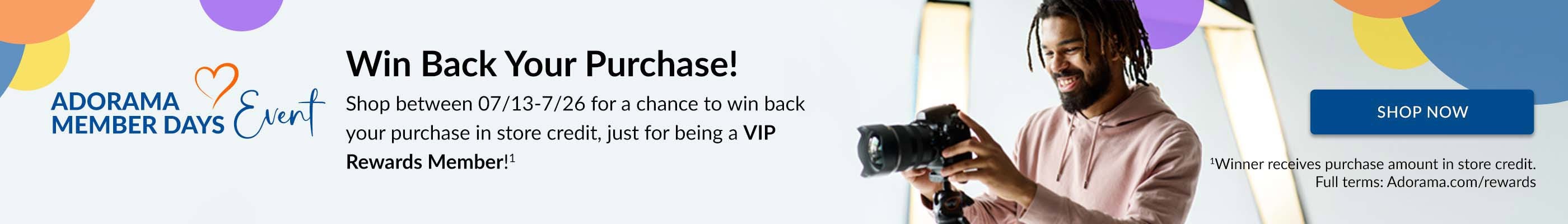 Win Back Your Purchase!