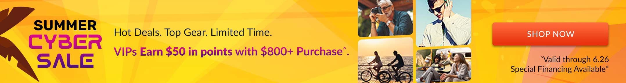 Summer Cyber Sale