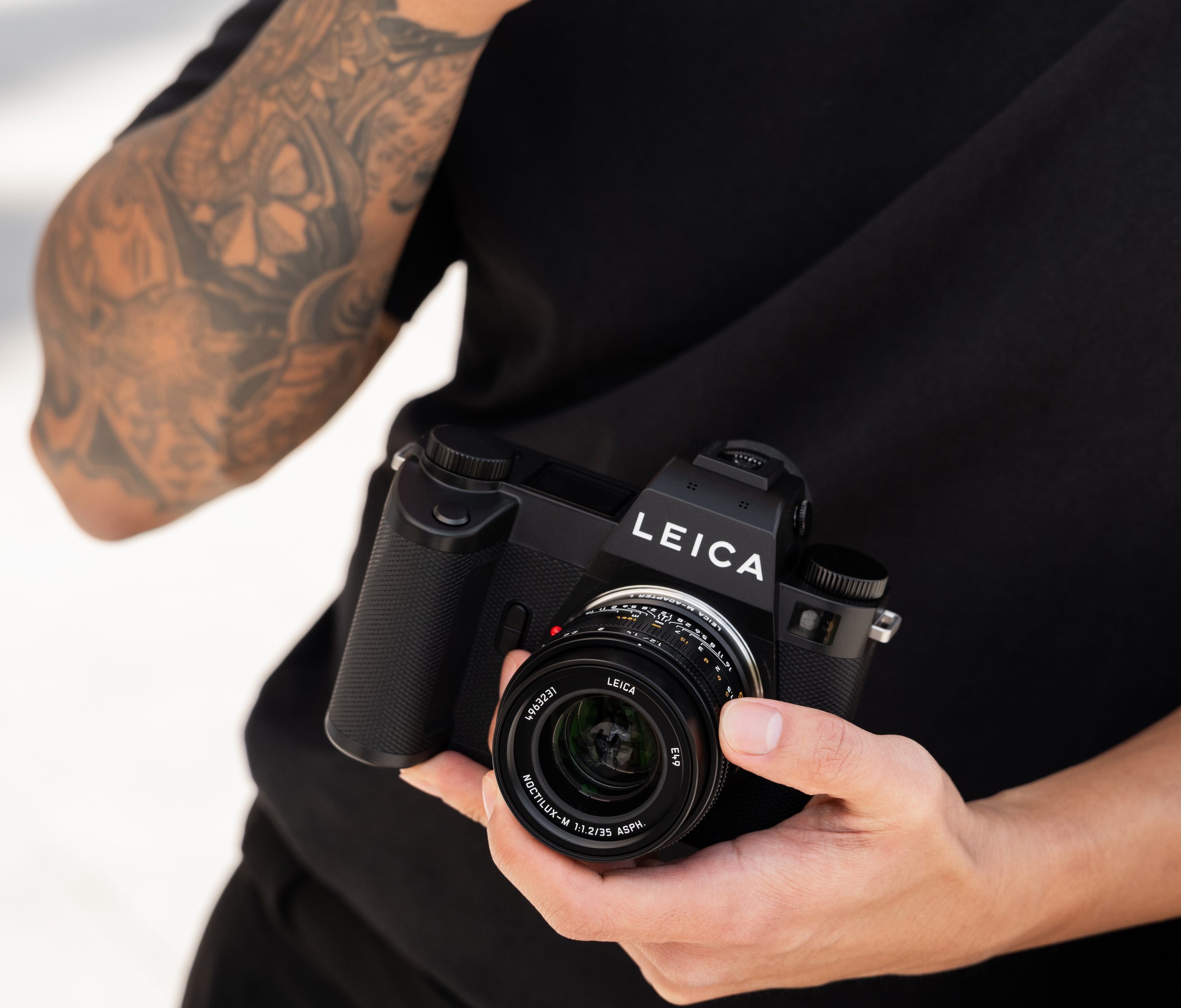 Leica SL3-P Camera efficient workflow