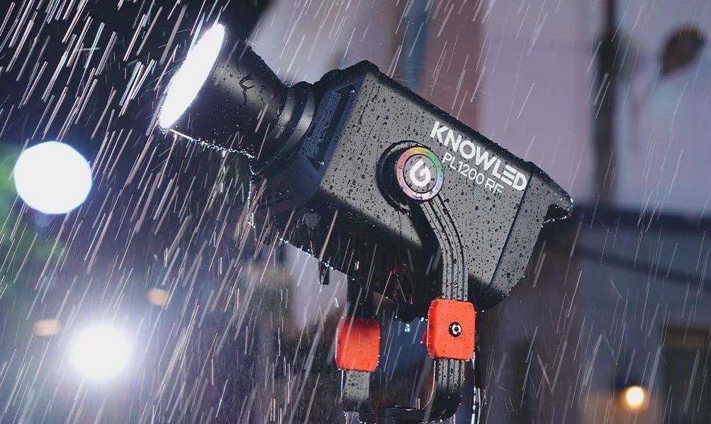 Godox KNOWLED PL600RF and PL1200RF IP65 rated