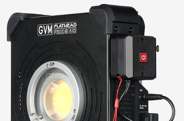GVM F500B AIO Monolight bi-color COB light