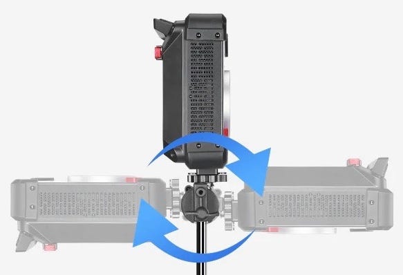 GVM F500B AIO Monolight flexible mounting