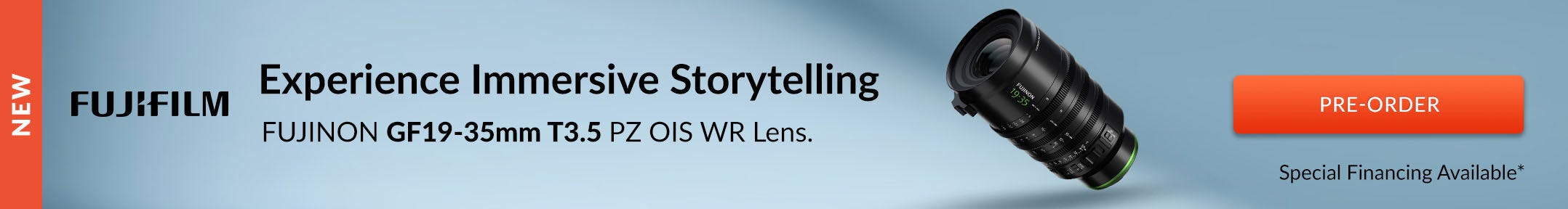 Fujifilm Cinema lens - NPA