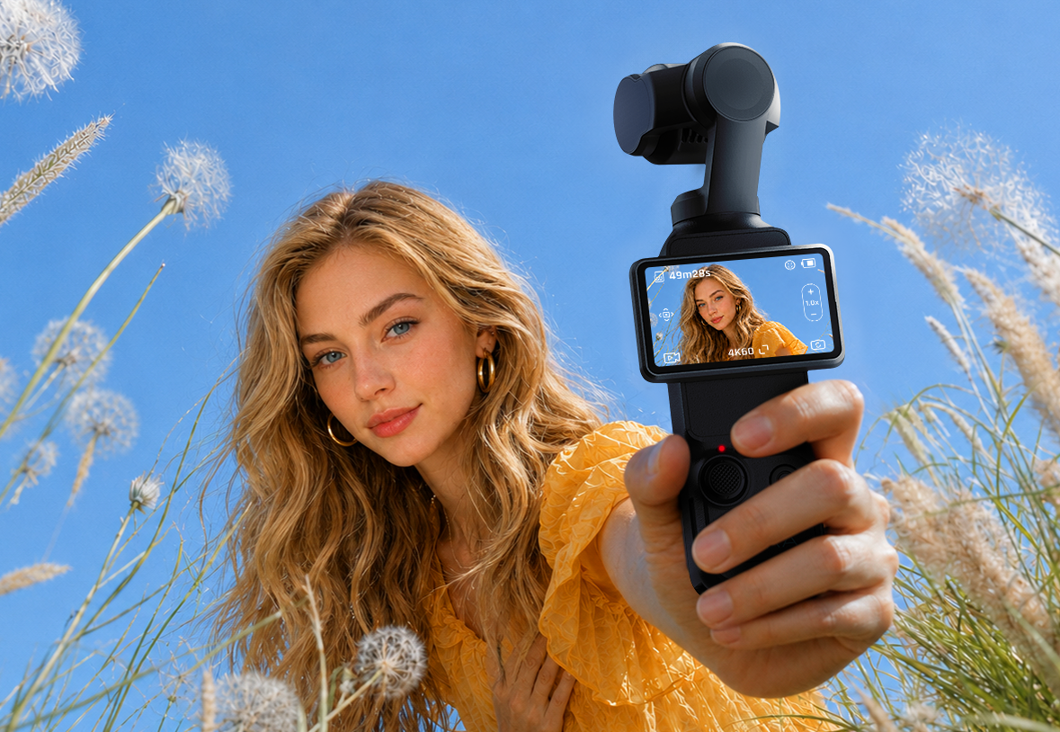 XTRA EDGE Muse 4K Action Camera focus lock