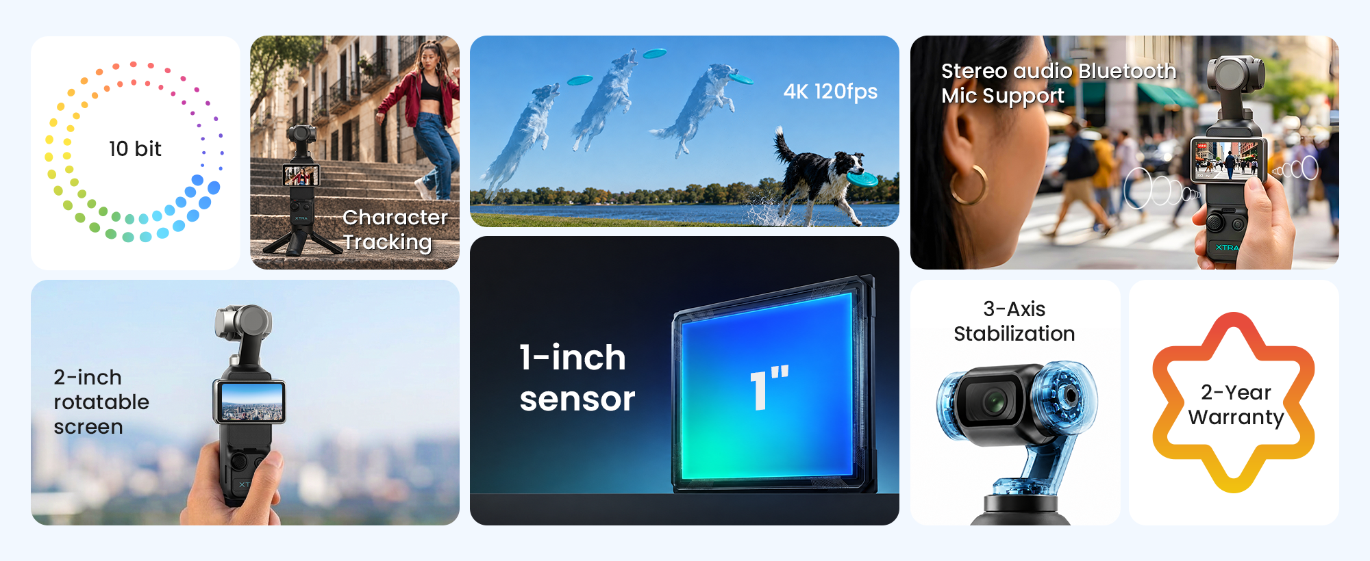 XTRA EDGE Muse 4K Action Camera