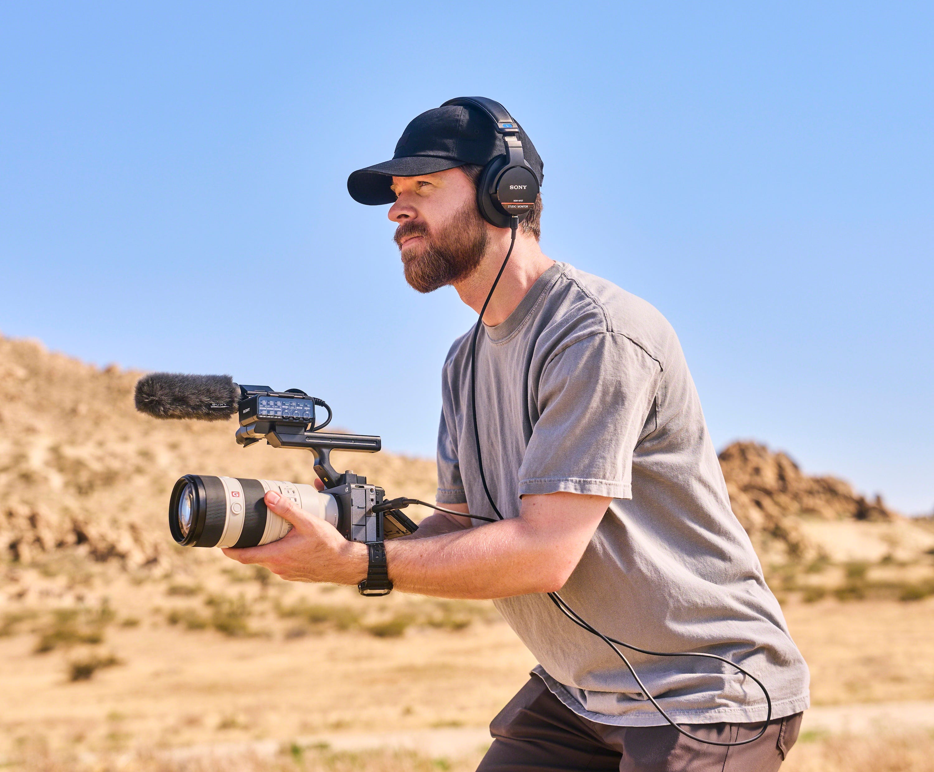 Sony FX5 Cinema Camera XLR handle unit