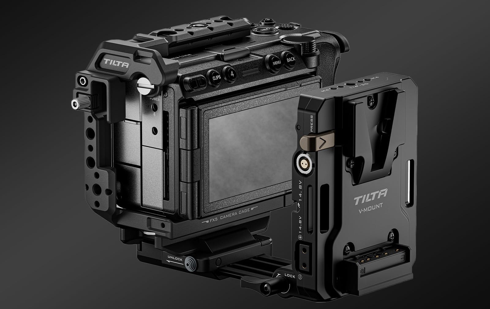 Tilta Camera Cage for Sony FX5 Power Kit image