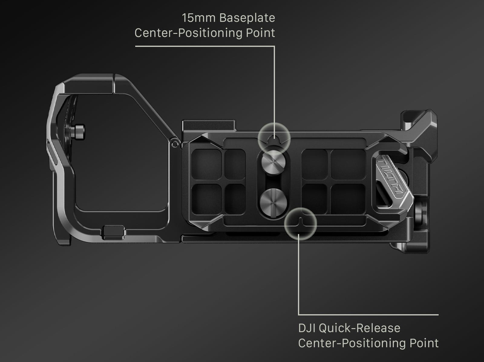 Arca Height Adjustable 15mm LWS Baseplate