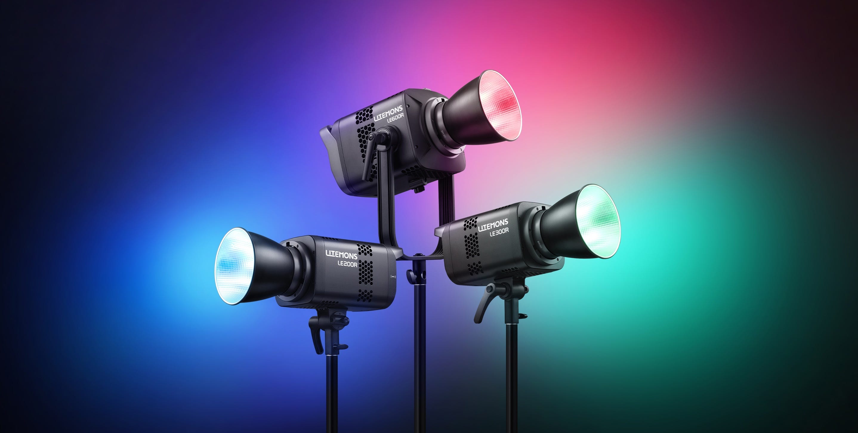 Godox Litemons LE200R, LE300R and LE600R