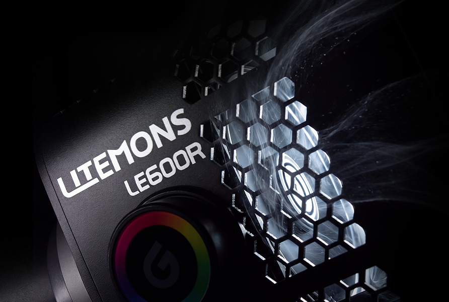 Godox Litemons LE200R, LE300R and LE600R smart cooling