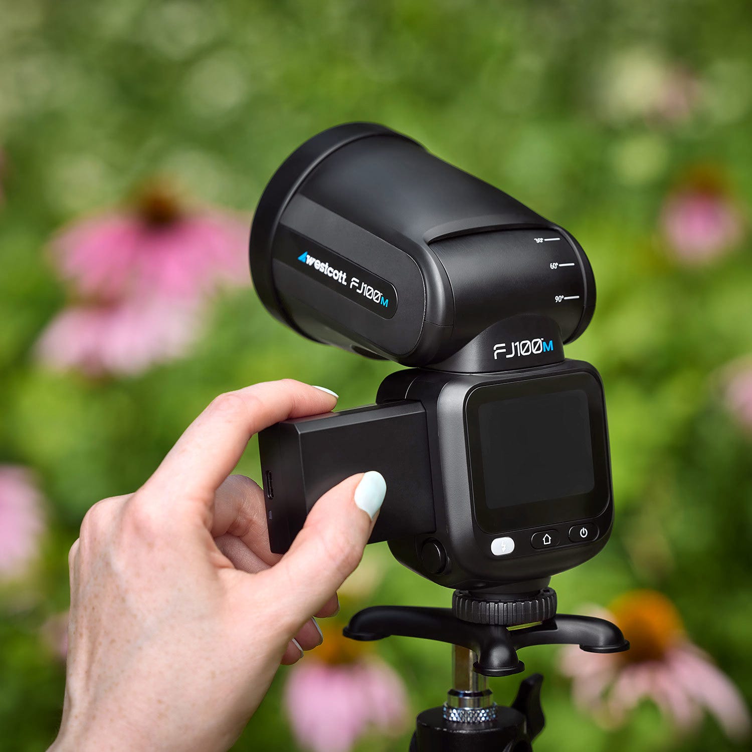 Westcott FJ Mini Battery fast charging