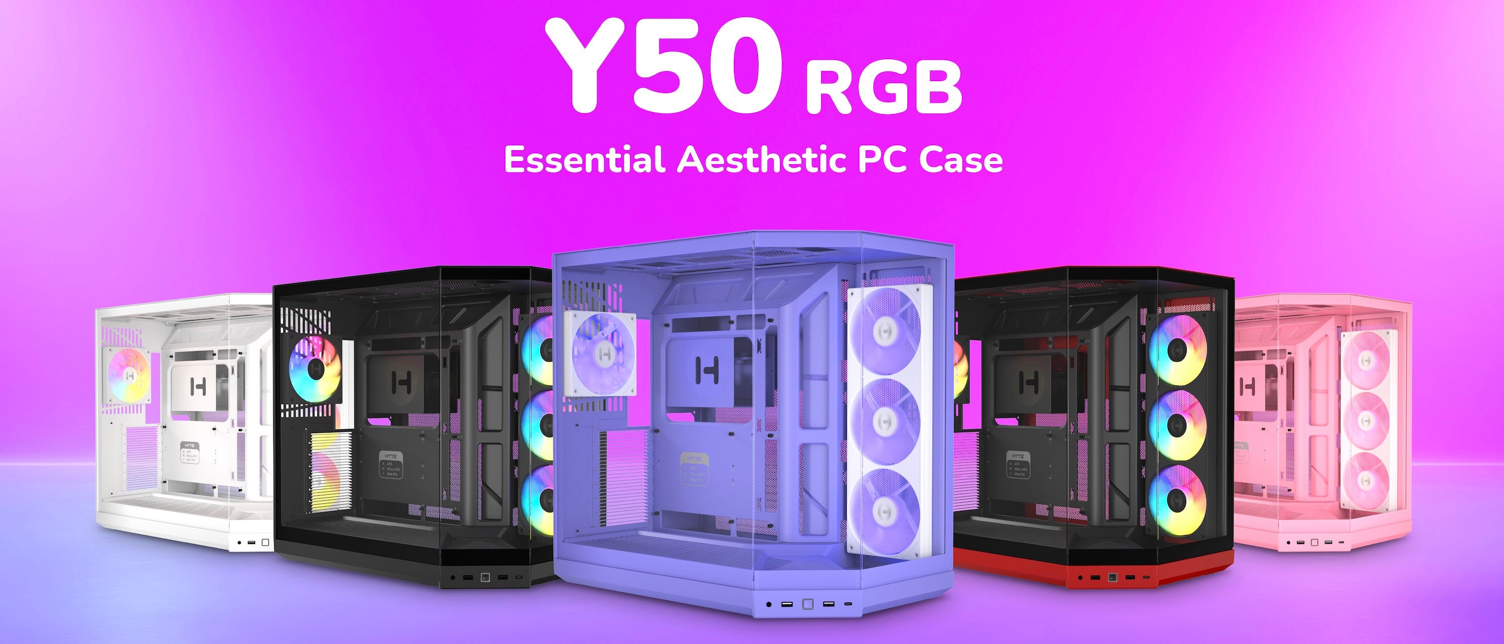 Hyte Y50 RGB PC Case