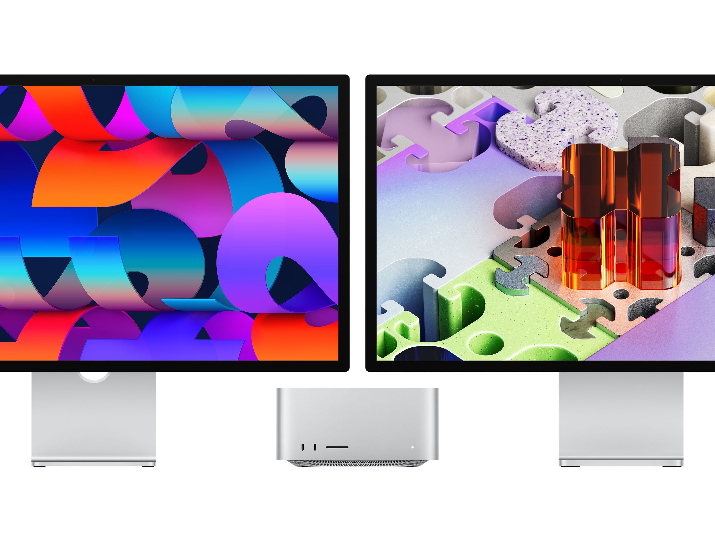 Apple Mac Studio fits under most displays