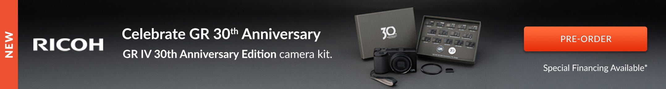 Ricoh GR IV 30th Anniversary Edition - NPA