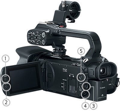 Canon XA11 Professional Camcorder with HDMI and Composite Output