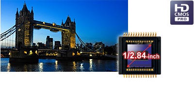 Advanced HD CMOS Pro Image Sensor with Impressive Low-light Performance