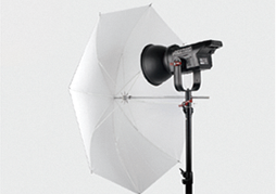 With Fiberglass soft umbrella (Sold Separately)